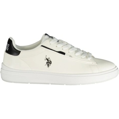 U. S. Polo Assn Спортни обувки за мъже us polo assn. , Размер 45, Цвят Бяло (aris001m6ym1_biwhiblk)