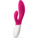 LELO Двоен вибратор цвят Lelo Ina Wave 2 цвят вишна