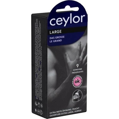 Ceylor Single Large extra wide with cream lubricant 9 ks