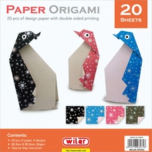 WILER Origami papír,20,3x20,3cm 20ks/80g OP20G