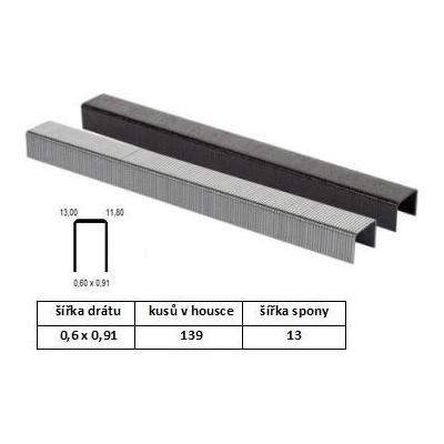 Spony 380/338 - 8 mm ZN