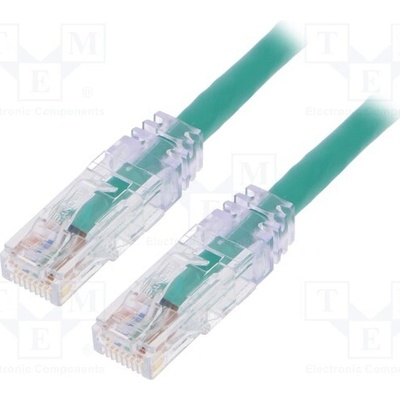 Panduit UTPSP2MGRY Patch U/UTP Cat 6 RJ45 vidlice z obou stran lanko Cu 2m