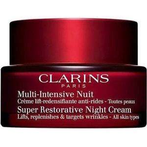 Clarins Super Restorative Night Cream Нощен възстановяващ крем против бръчки за зряла кожа с лифтинг ефект 50 ml