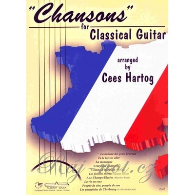 Chansons for Classical Guitar arranged by C.Hartog / gitara
