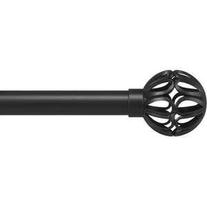 Umbra hk ltd (Канада) Телескопичен корниз за пердета и завеси umbra aria pin-point в цвят черен мат - размер 107-305 см (umbra 1024218-038)