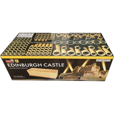 Edinburgh castle zahradní ohňostroj 154 výstřelů