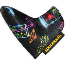 Loudmouth Blade Putter Cover "Neon Cocktails"