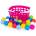 Bamsic ДЕТСКА ГОЛЯМА КОШНИЦА С ТОПКИ 4 ЦВЯТА