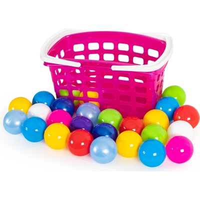 Bamsic ДЕТСКА ГОЛЯМА КОШНИЦА С ТОПКИ 4 ЦВЯТА