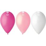  Балон, смесени момичешки цветове, 26 см, розов 10200009-pink (10200009-pink)