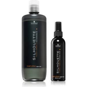 Schwarzkopf Silhouette Pump Spray лак за коса със силна фиксация изгодна опаковка