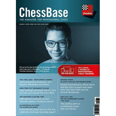 ChessBase Magazine 230 - verzia na stiahnutie (anglicky, nemecky)