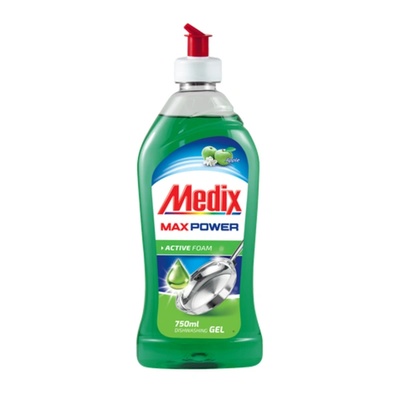 MEDIX Max power Препарат за съдове ябълка 750мл 750мл