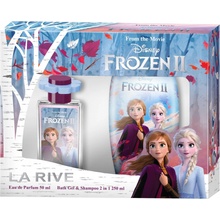 La Rive Balíček Disney Frozen - Parfémová voda 50 ml + Sprchový gel a šampon 2v1 250 ml