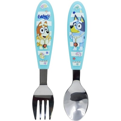 STOR Dětský příbor 2 ks Bluey 165993