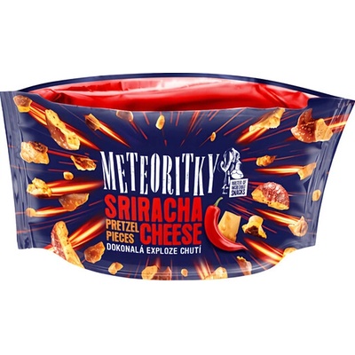 Meteoritky Sriracha a sýr 75 g