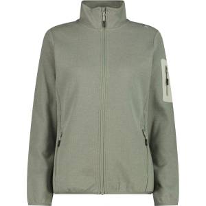 CMP Дамско поларено яке CMP Women's Jacket Jacquard Knitted Fleece jacket - Avocado / Pistacchio - размер 44 (EU) (105-7196-0116)