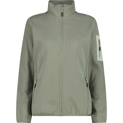 CMP Дамско поларено яке Cmp Women's Jacket Jacquard Knitted Fleece jacket - Avocado / Pistacchio - размер 44 (EU) (105-7196-0116)