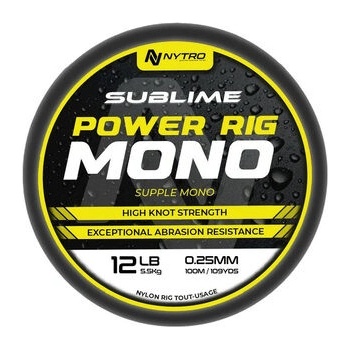 Nytro Sublime Power Rig Mono 100 m 0,25 mm 5,47 kg