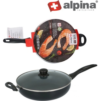 Alpina Panvica s pokrievkou na indukciu CHEF 3mix 28 cm