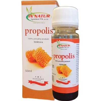 Včelí Propolis tinktúra 100% prírodný produkt 50 ml