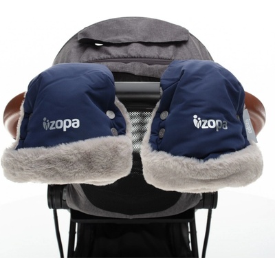 Zopa zimné rukávniky Fluffy Royal Blue