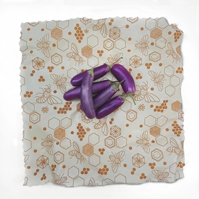 Beepack Voskovaný ubrousek VČELY 36x36 cm