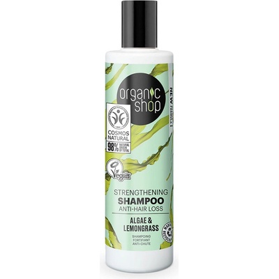 Organic Shop šampon Modrá laguna síla o obnova vlasů 280 ml