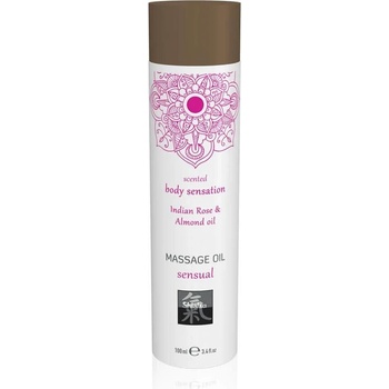Стимулиращо масажно масло, индийска роза и бадеми - Massage Oil 100ml (HOT0067003)