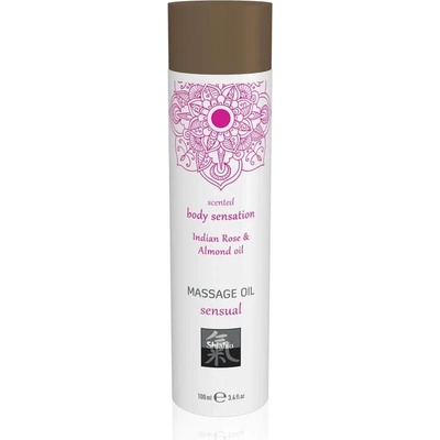 Стимулиращо масажно масло, индийска роза и бадеми - Massage Oil 100ml (HOT0067003)