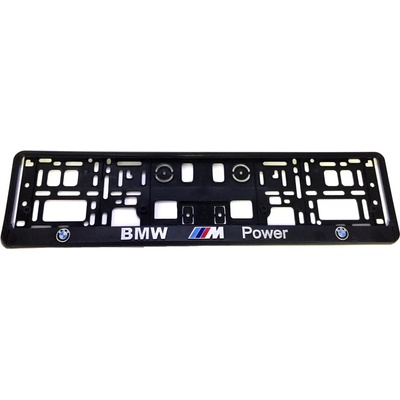 Auto123 3D Podložky pod ŠPZ BMW M POWER verz.3 2ks