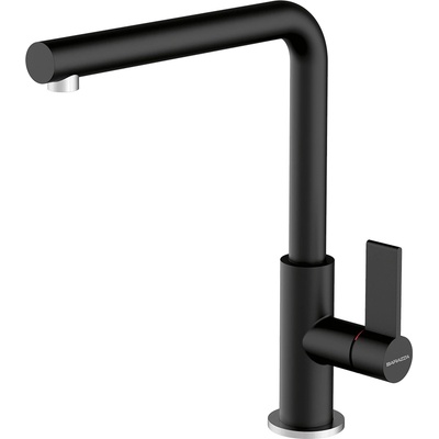 Barazza СМЕСИТЕЛ ЗА КУХНЯ С ДУШ unique two ЧЕРЕН (1rubun2)