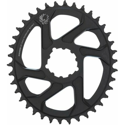 SRAM CR X-SYNC EAGLE OVAL 34T DM 6 OFF BLK