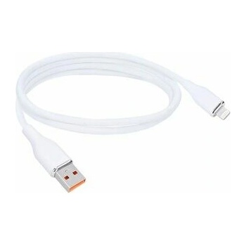 Solight SSC15005-S lightning USB-A, 0,5m, bílý