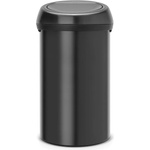Brabantia Кош за смет Brabantia Touch Bin 60L, Matt Black (647252) - azo