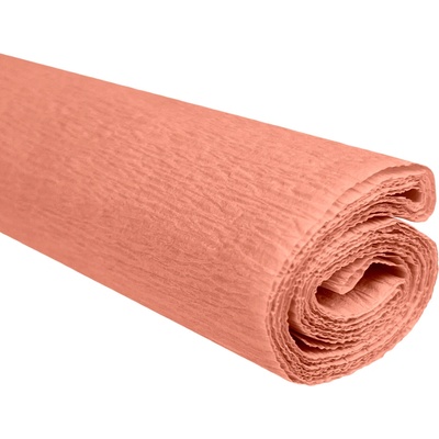 Krepový papier broskyňový 0,5x2m C13 28 g/m2