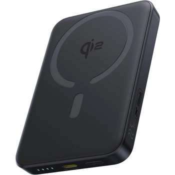 Baseus Външна батерия с USB-C порт и безжично зареждане с MagSafe - Baseus EnerFill FM12 10000mAh 22.5W Qi2 MagSafe Power Bank (черен) (E0028500)