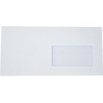  Плик бял DL дес. Прозор. 110x220 mm Стикер 100 бр (1119041-100-10-1501003000250)