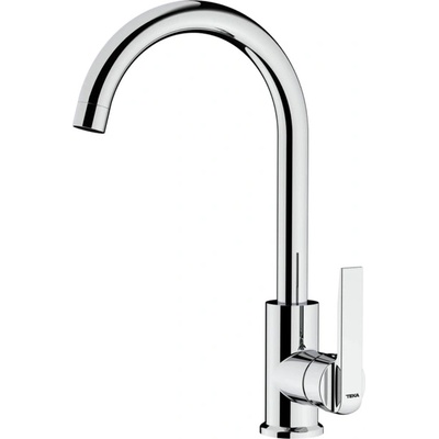 Strohm Teka In 915 ИНОКС Кухненски смесител, въртящ се чучур, инокс (Б.7016.ХР)