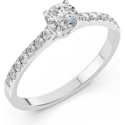 Cara Diamanti Пръстен Cara Diamanti Златен С Диаманти 0.40+0.21 Ct Gia Сертификат K101-10094W (4.7) (K101-10094W (4.7))