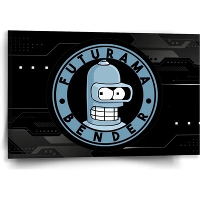 Sablio Obraz Futurama Bender Technology - 60x40 cm