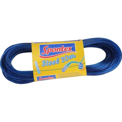 Spontex šnúra na bielizeň s oceľovým lankom 20 m