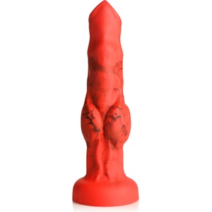 Creature Cocks Fire Hound Silicone Dildo Medium