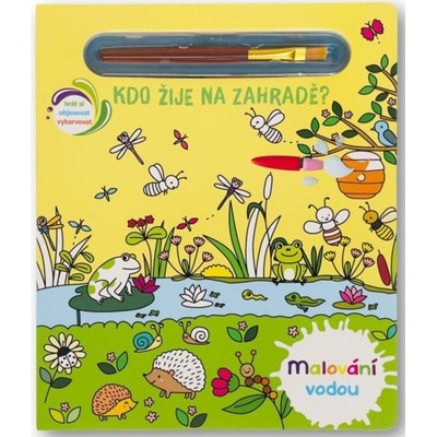 Kdo žije na zahradě? Malování vodou – Zboží Dáma