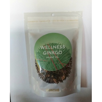 Bonthé Zelený ochutený čaj sypaný Wellness Ginkgo 60 g