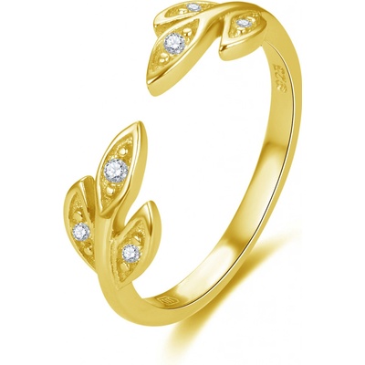 Beneto Půvabný pozlacený se zirkony AGG474 G