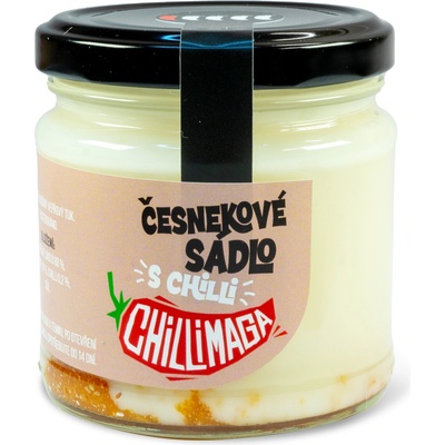 ChilliMaga Domácí česnekové sádlo s chilli 182 g – Sleviste.cz
