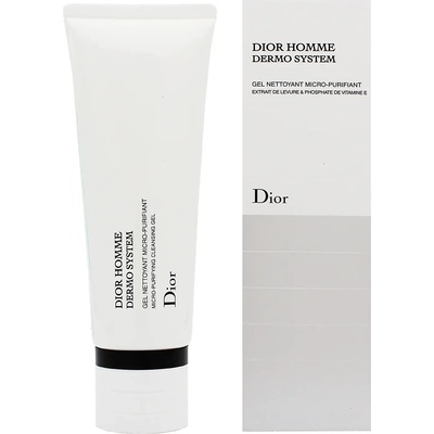 Dior Homme Dermo System почистващ гел Man 125 мл