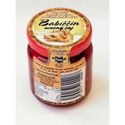 Tea Trade Company Babiččin ovocný čaj Zázvor s citrónem 60 ml
