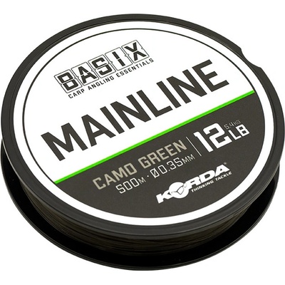 Korda Basix Main Line Camo Green 500 m 0,35 mm 5,4 kg